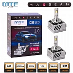  MTF MAXBEAM D3S 6000K 4500Lm ver.2      -    
