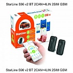  StarLine S96 v2 2CAN+4LIN 2SIM GSM  -    