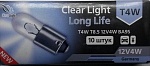 ClearLight T4W(BA9S) T8.5 12V 4W  /   -    